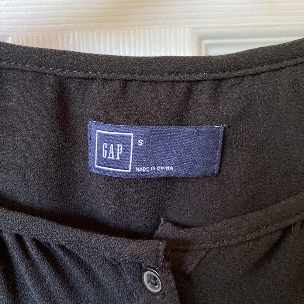 Gap black long sleeve cocktail dress small - Picture 9 of 10